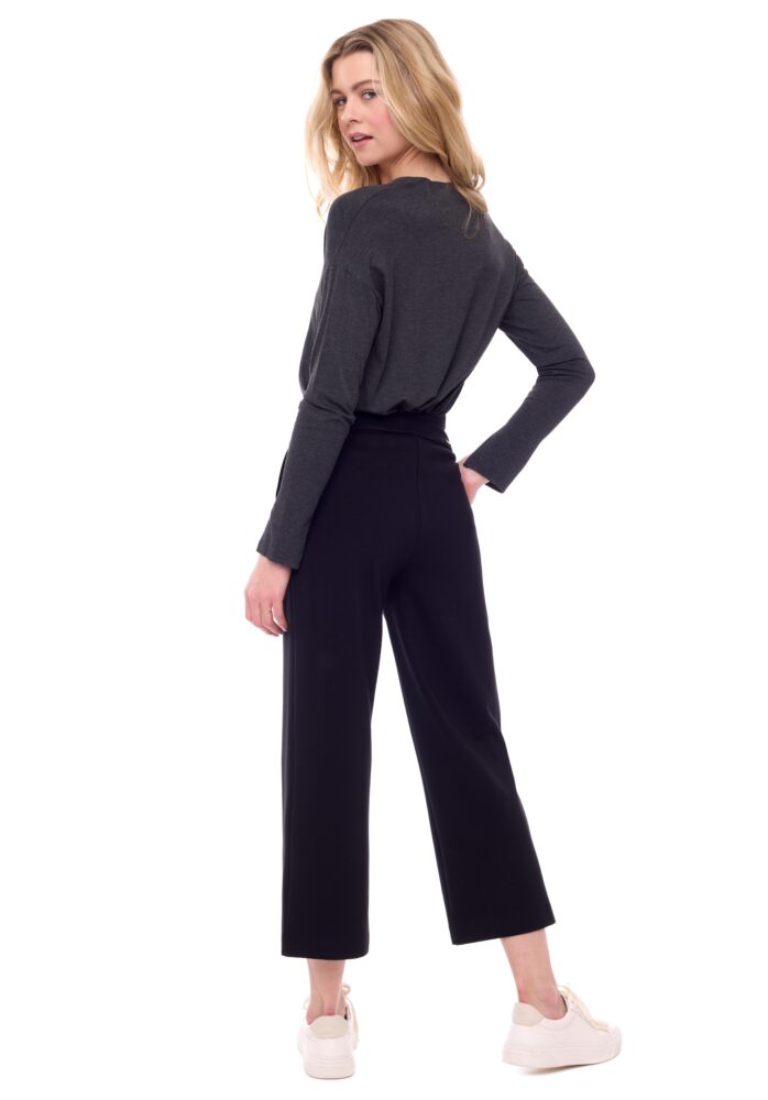 Up Pants PANTALON GAUCHO CROPPED EN PONTE LOURD ET SOLIDE
