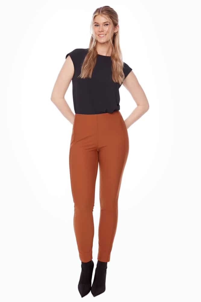 Up Pants PANTALON INTÉGRAL EN PONTE DE PRÉCISION SOLIDE