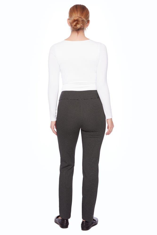 Up Pants PANTALON SLIM À CHEVILLES EN JACQUARD À CARREAUX