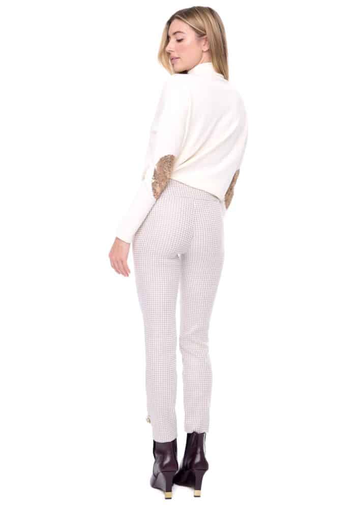 Up Pants PANTALON SLIM TECHNO BRILLANT À LA CHEVILLE