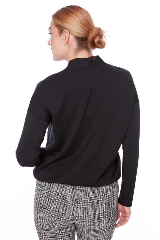 Up Pants TOP À CORDON DE SERRAGE À COL EN V POUR LE BEURRE