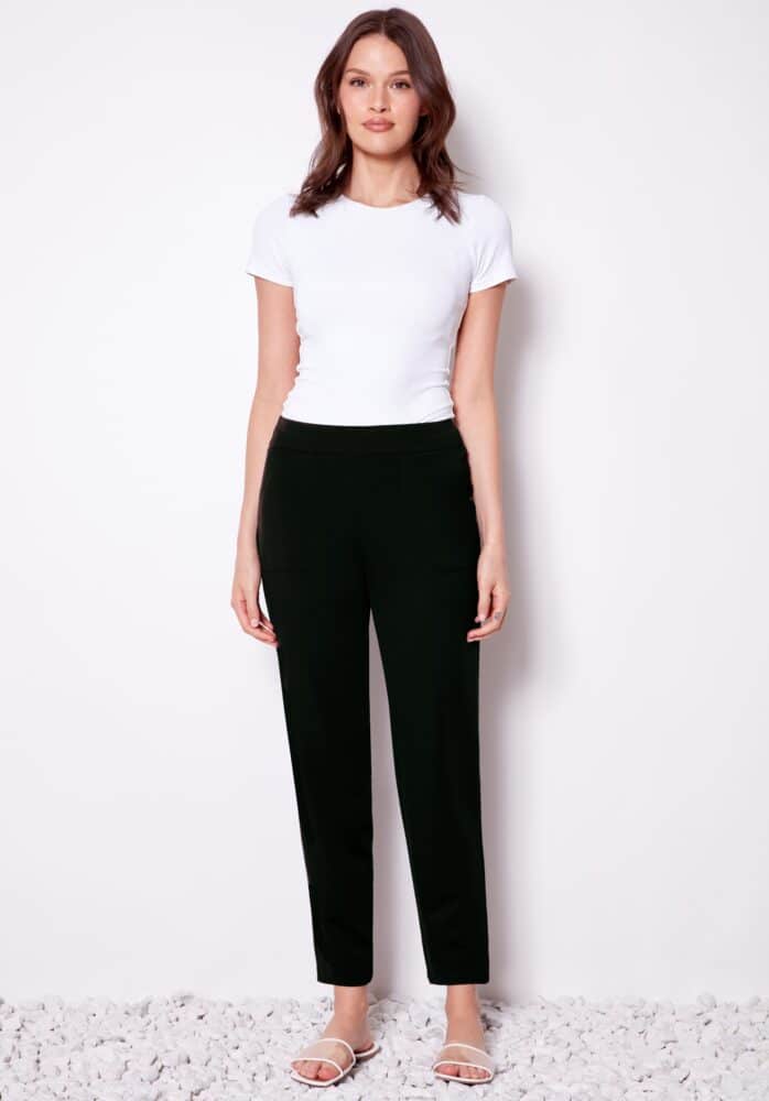 up pants JOGGER SOLIDE EN PONTE LÉGER