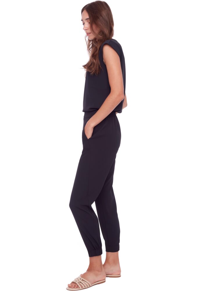 Up Pants JOGGING SOLIDE EN SOIE VÉGÉTALIENNE