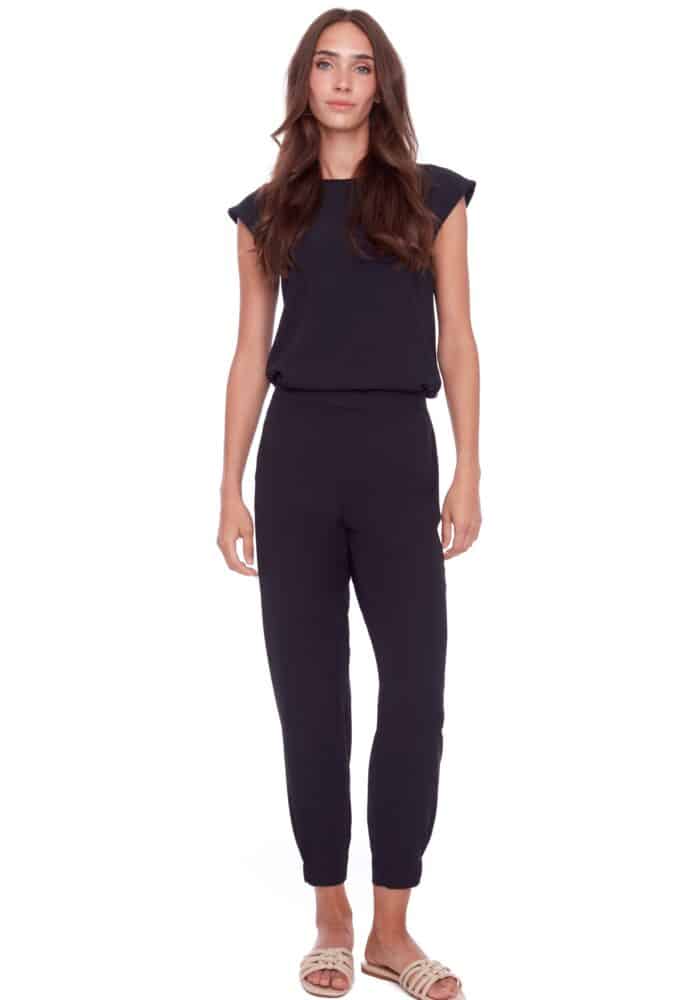 up pants JOGGING SOLIDE EN SOIE VÉGÉTALIENNE