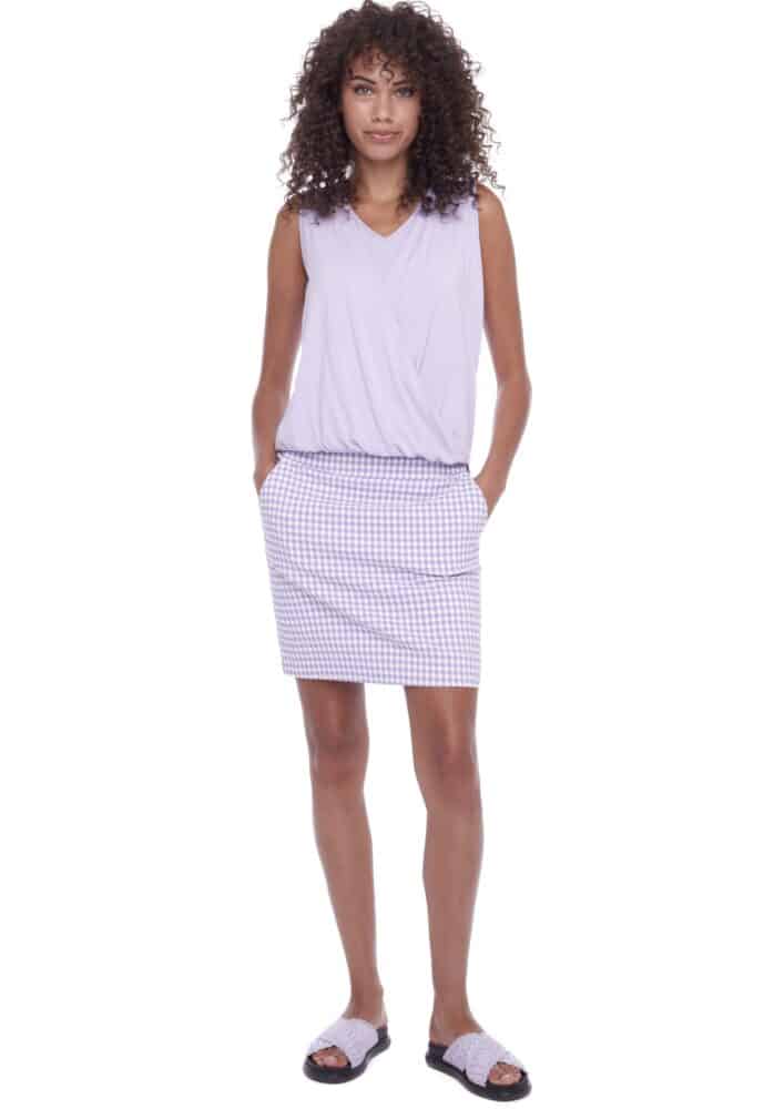 Up Pants JUPE TECHNO VICHY