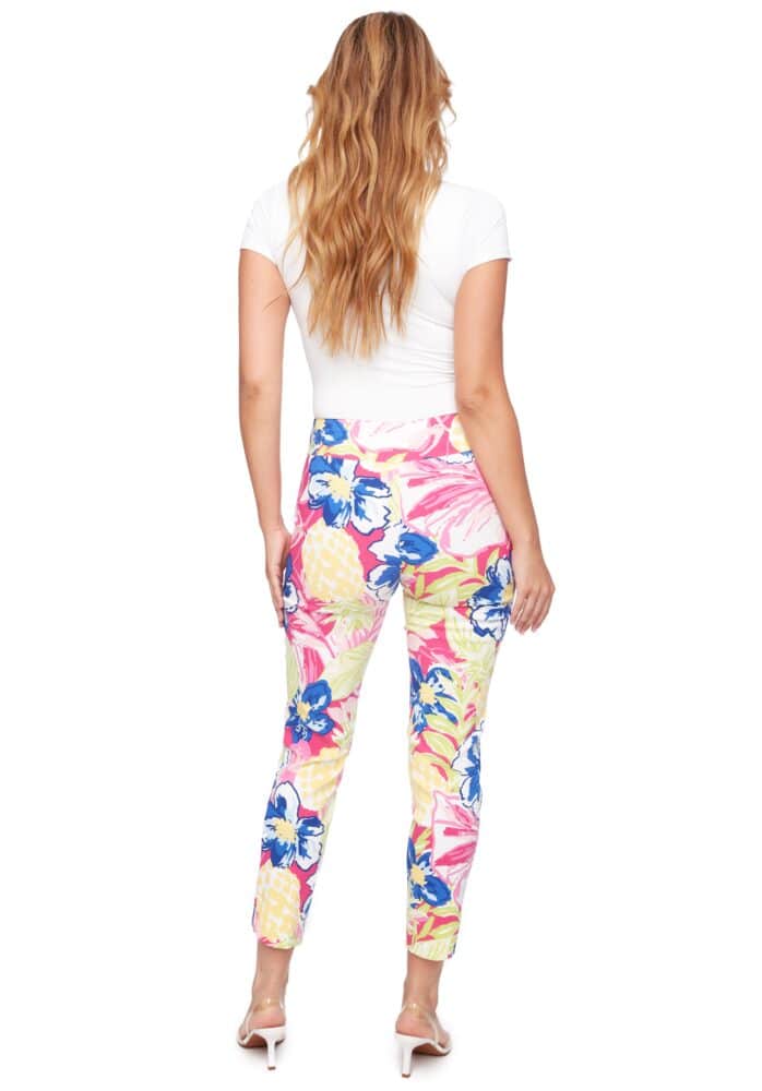 Up Pants MAUI PETAL-SLIT TECHNO ANKLE PANTALON
