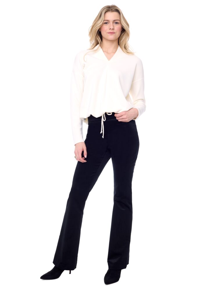 up pants PANTALON BOOTCUT SLIM EN VELOURS