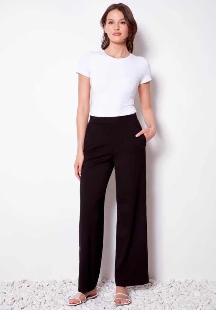 up pants PANTALON DROIT SOLID AMALFI