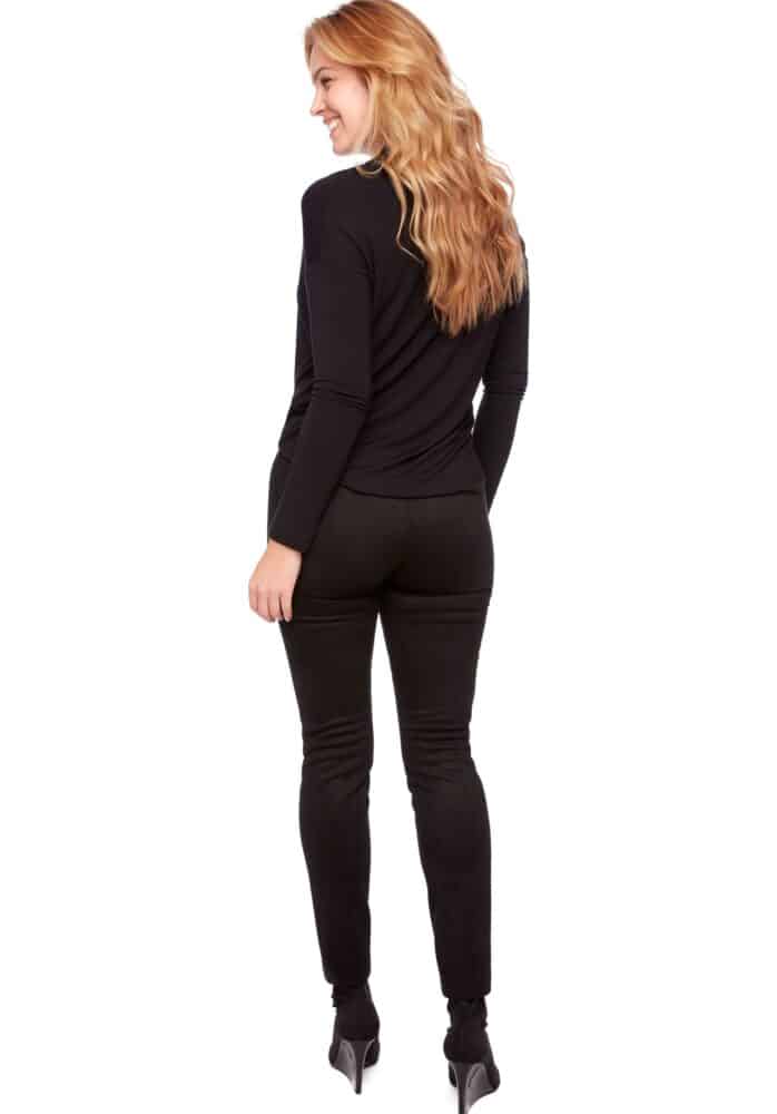 Up Pants PANTALON LONG EN DAIM