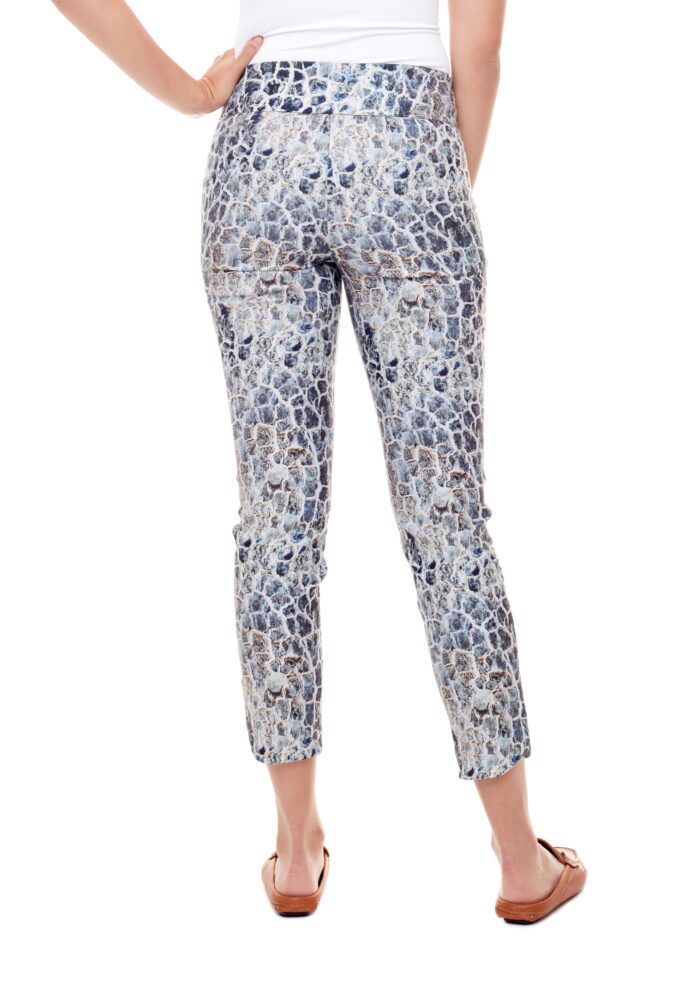 Up Pants PANTALON SLIM À FENTE PÉTALE COBBLE