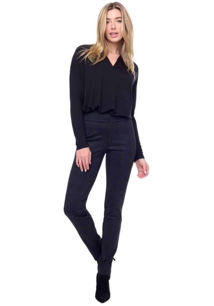 up pants PANTALON SLIM INTÉGRAL NORFOLK PONTE