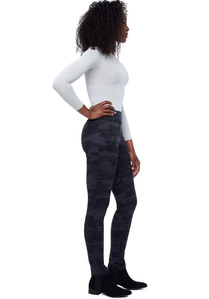 Up Pants PANTALON SLIM INTÉGRAL PONTE CAMO