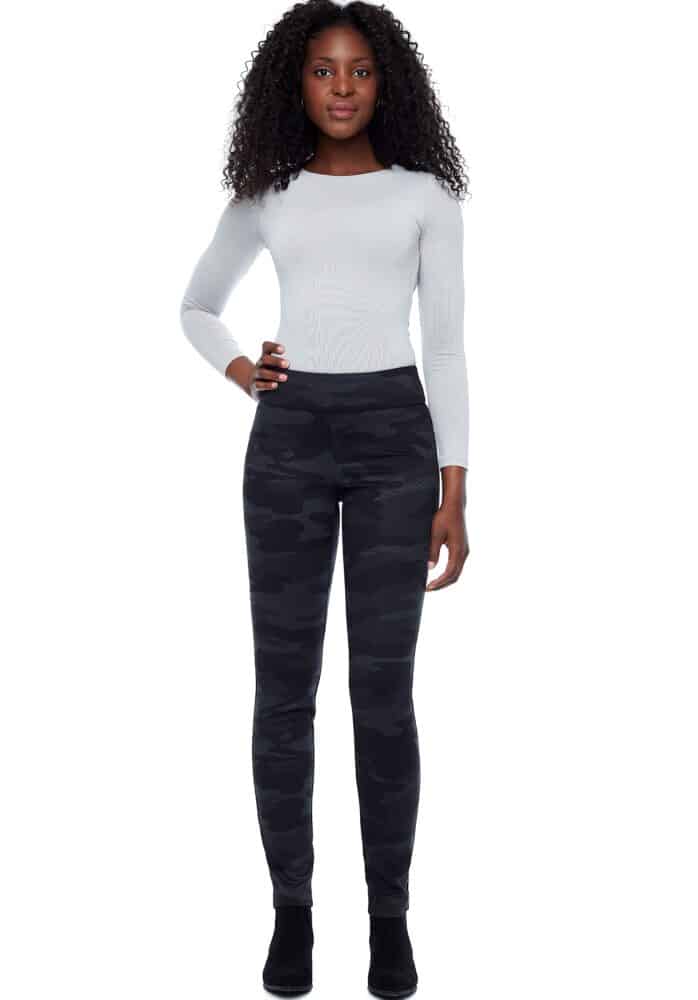 up pants PANTALON SLIM INTÉGRAL PONTE CAMO