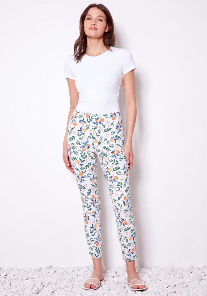 up pants PANTALON TECHNO MANDARIN À LA CHEVILLE