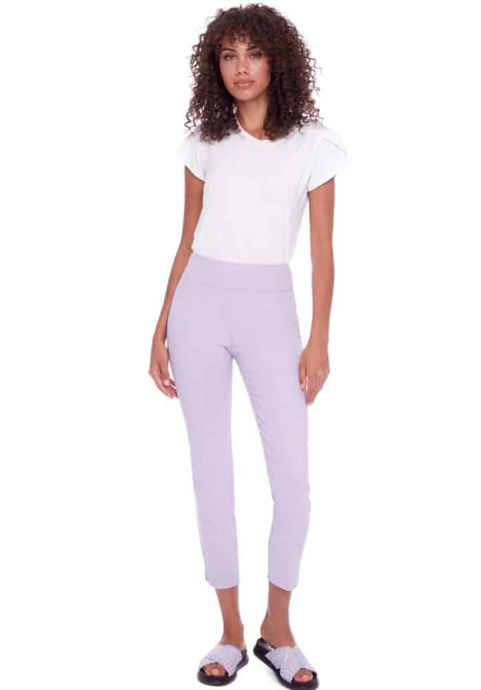 Up Pants PANTALON TECHNO SOLIDE À FENTE PÉTALE