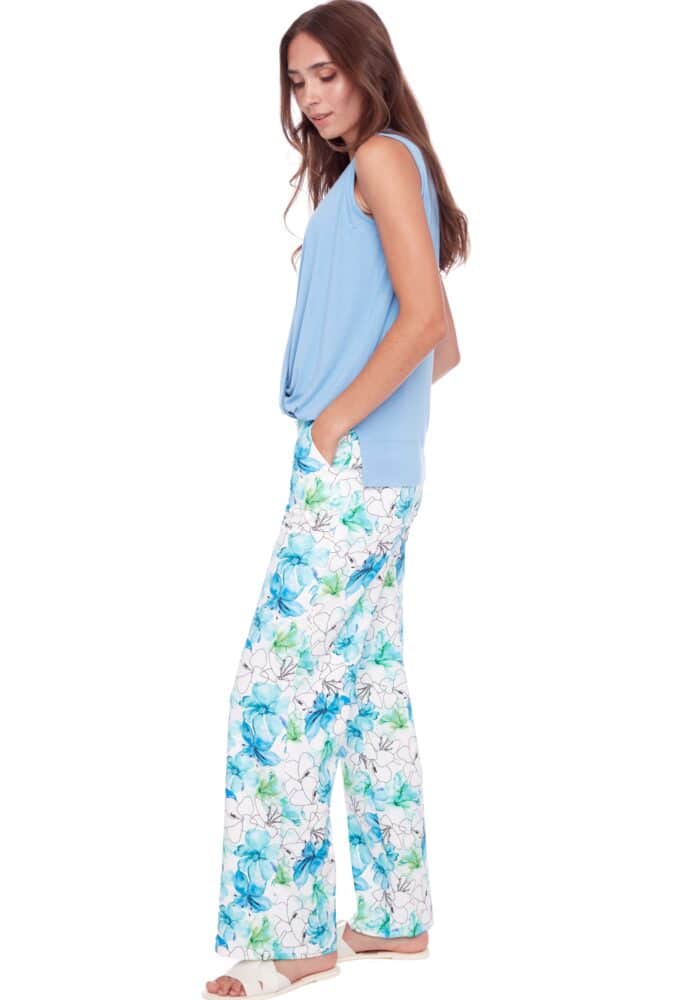 Up Pants PETAL PANTALON PALERMO À JAMBE LARGE