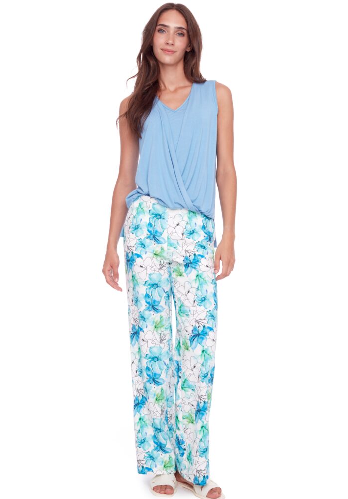 up pants PETAL PANTALON PALERMO À JAMBE LARGE