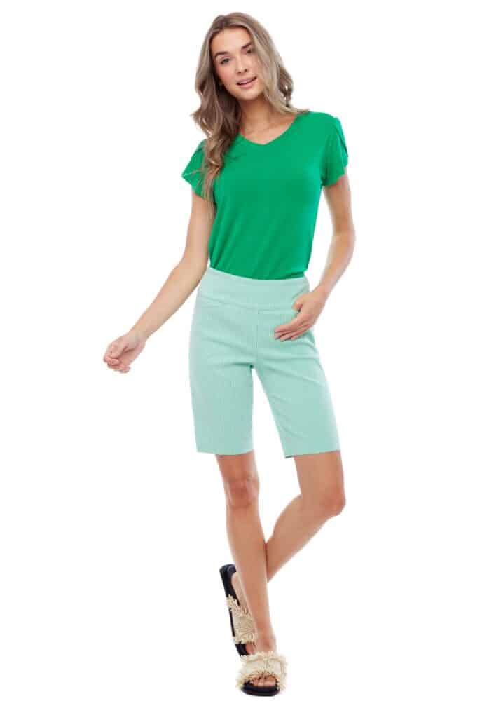 up pants SHORT À RAYURES