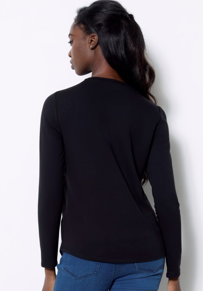 Up Pants SOLID PROVENCE LONG SLEEVE TOP