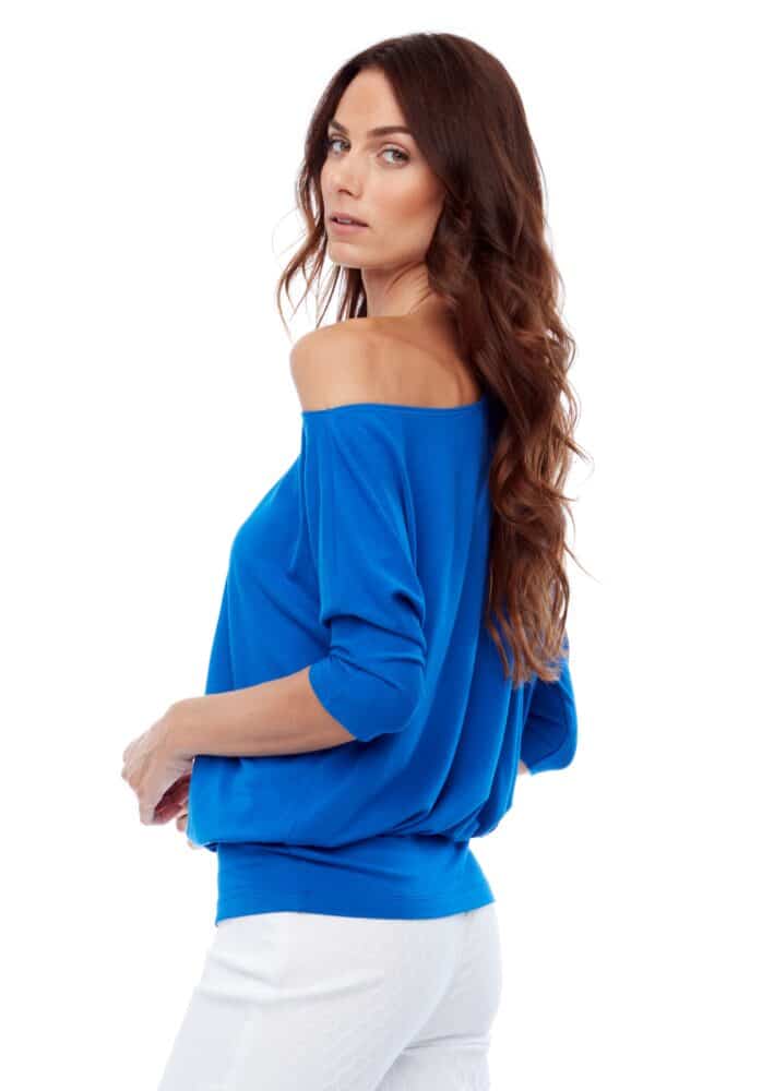 Up Pants TOP À MANCHES 3/4″ DÉCOLLETÉES