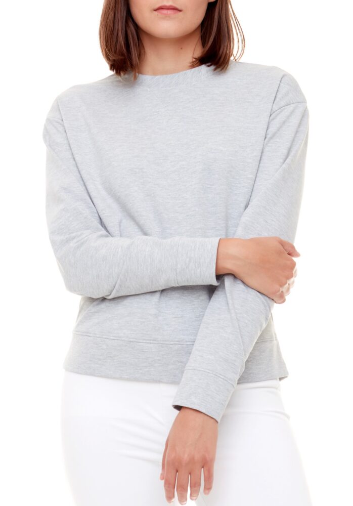 up pants TOP À MANCHES LONGUES EN SERGÉ