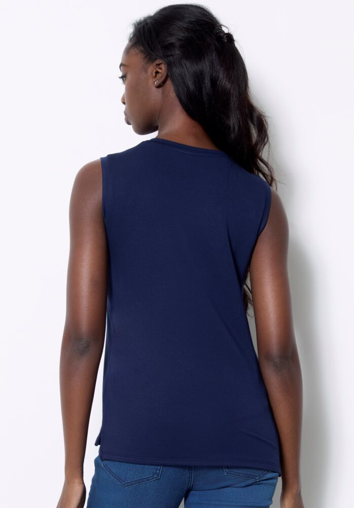 Up Pants TOP SANS MANCHES SOLID PROVENCE