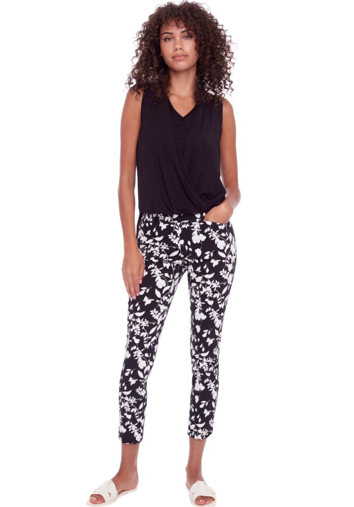 up pants ZENOBIA PANTALON TECHNO À FENTE PÉTALE