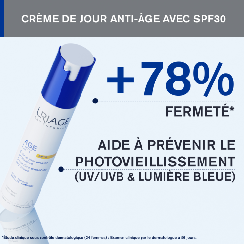 Uriage AGE LIFT – CRÈME JOUR LISSANTE PROTECTRICE SPF30