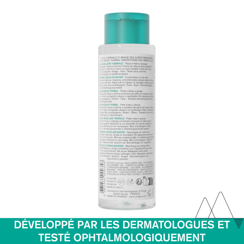 Uriage EAU MICELLAIRE THERMALE – PEAUX MIXTES À GRASSES