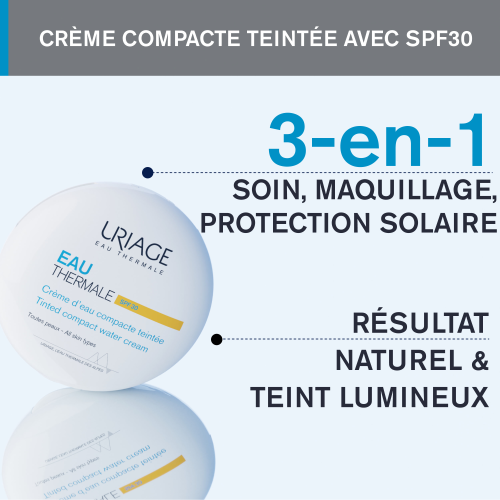 Uriage EAU THERMALE - Crème D'Eau Compacte Teintée SPF30