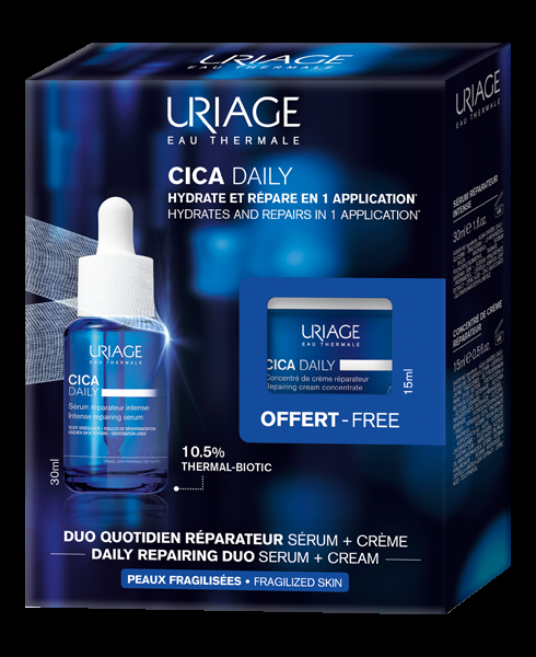 uriage PROMO CICA DAILY SÉRUM 30ML + CONCENTRÉ DE CRÈME 15ML