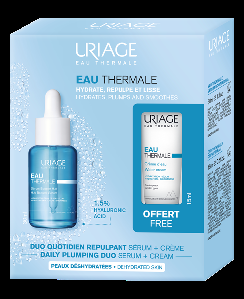 uriage PROMO SÉRUM BOOSTER HA 30ML + CRÈME D'EAU 15ML