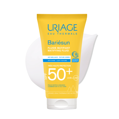 Uriage BARIÉSUN - FLUIDE MATIFIANT SPF50+