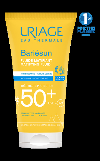 uriage BARIÉSUN - FLUIDE MATIFIANT SPF50+