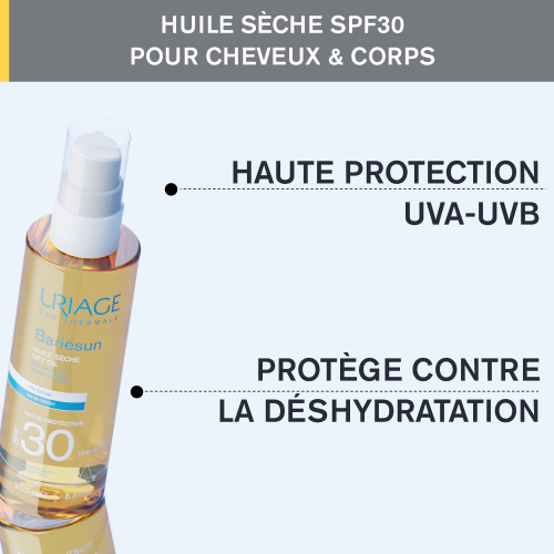 Uriage BARIÉSUN - HUILE SÈCHE SPF30