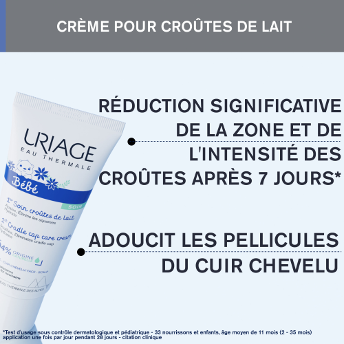 Uriage BÉBÉ - 1ER SOIN CROÛTES DE LAIT