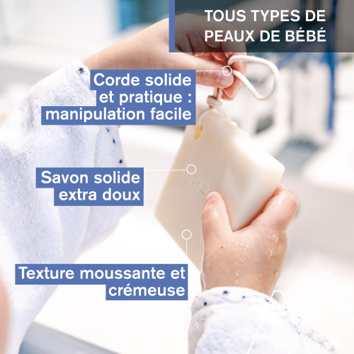 Uriage BÉBÉ - 1ERE CRÈME LAVANTE SOLIDE