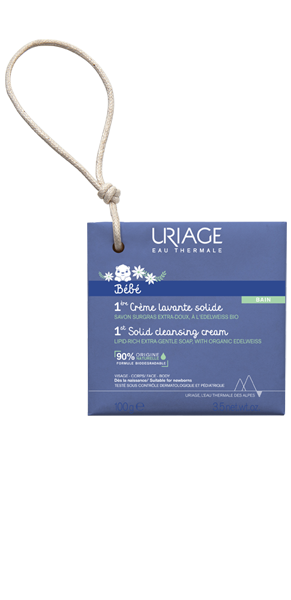 uriage BÉBÉ - 1ERE CRÈME LAVANTE SOLIDE