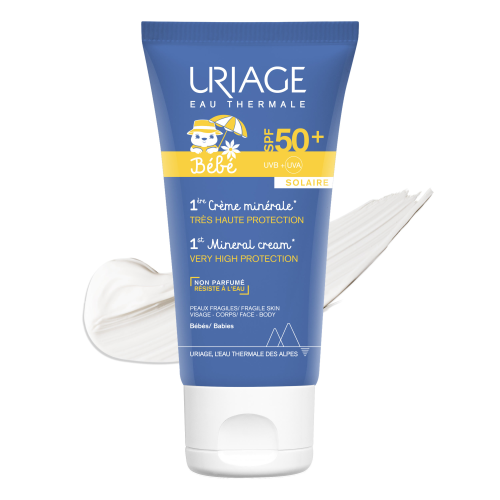 Uriage BÉBÉ - 1ÈRE CRÈME MINÉRALE SPF50+