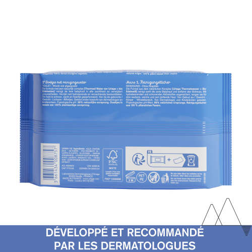 Uriage BÉBÉ - 1ÈRES LINGETTES NETTOYANTES
