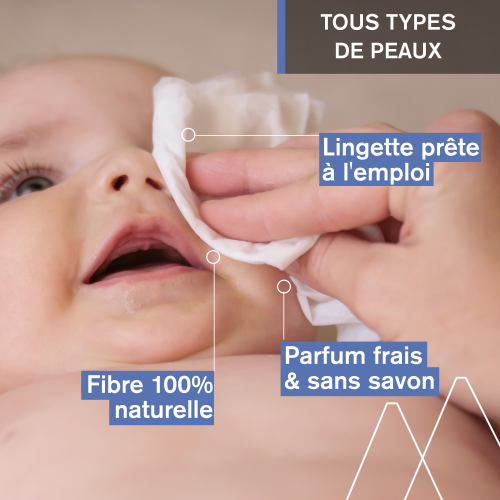 Uriage BÉBÉ - 1ÈRES LINGETTES NETTOYANTES