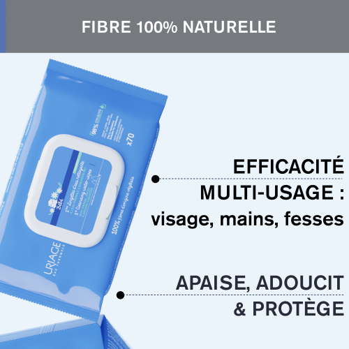 Uriage BÉBÉ - 1ÈRES LINGETTES NETTOYANTES