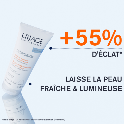 Uriage DÉPIDERM - CRÈME MOUSSE NETTOYANTE ÉCLAT