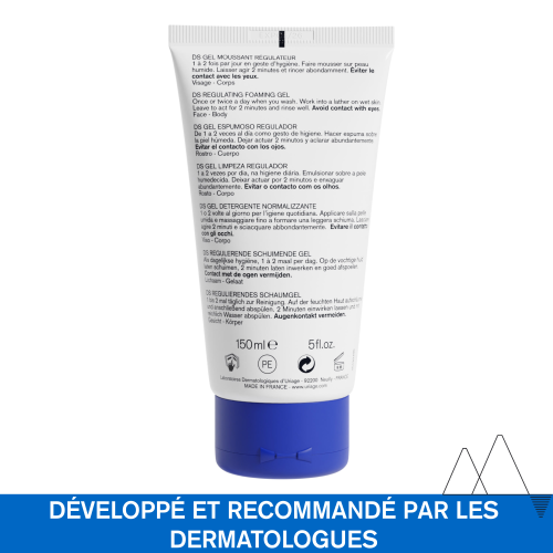 Uriage DS - Gel Moussant Régulateur