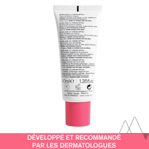 Uriage ROSÉLIANE - SOIN TEINTÉ ANTI-ROUGEURS SPF50+