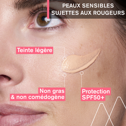 Uriage ROSÉLIANE - SOIN TEINTÉ ANTI-ROUGEURS SPF50+