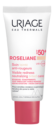 uriage ROSÉLIANE - SOIN TEINTÉ ANTI-ROUGEURS SPF50+