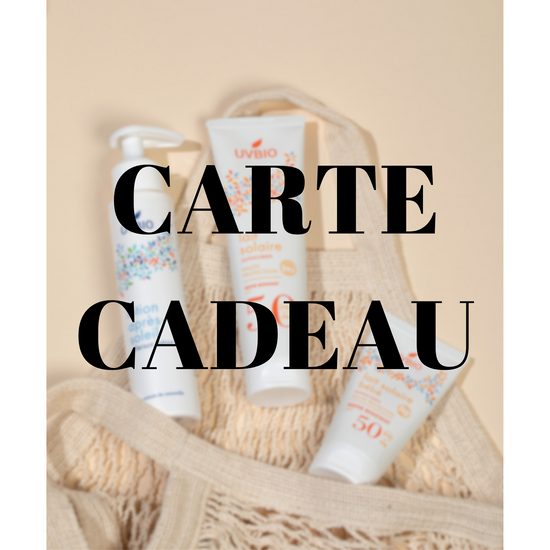 uvbio Carte Cadeau UVBIO