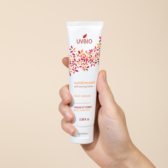 Uvbio Kit Bronzer - Huile Pailletée & Autobronzant