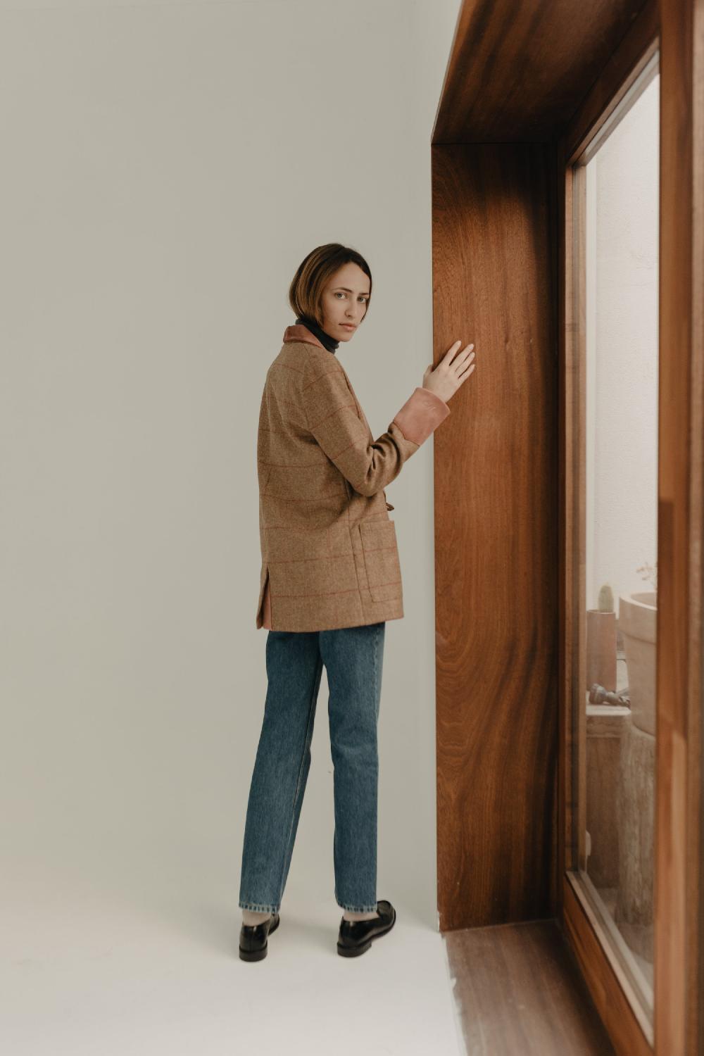 Van Palma Pablo Blazer Blush Velvet
